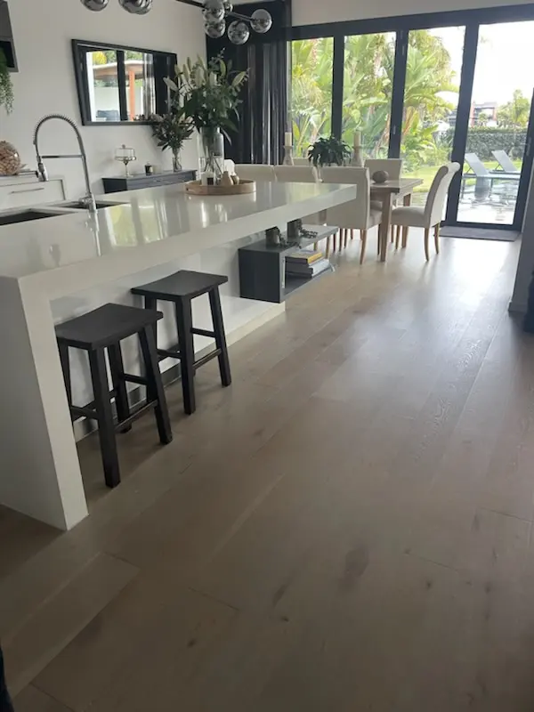 Photo of a kitchen during a 137b owner builder report inspection